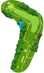 No.9のコースレイアウト