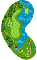 No.8のコースレイアウト