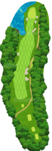 No.15のコースレイアウト