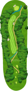 No.15のコースレイアウト