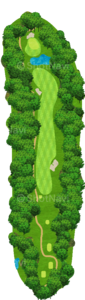 No.15のコースレイアウト