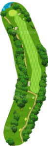 No.18のコースレイアウト