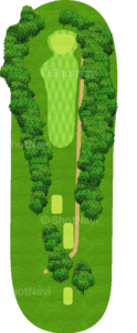 No.13のコースレイアウト