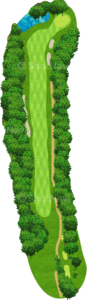 No.9のコースレイアウト