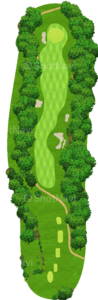 No.14のコースレイアウト