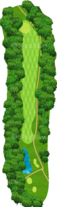 No.1のコースレイアウト