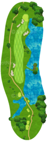 No.18のコースレイアウト
