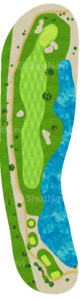 No.14のコースレイアウト