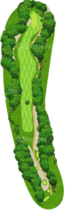 No.9のコースレイアウト