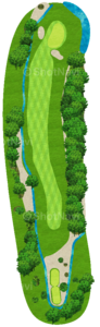No.18のコースレイアウト