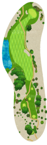 No.18のコースレイアウト