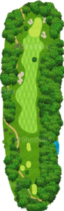 No.9のコースレイアウト