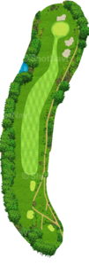 No.14のコースレイアウト