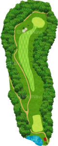 No.14のコースレイアウト