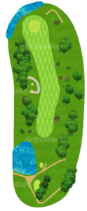 No.1のコースレイアウト