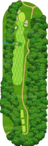 No.9のコースレイアウト