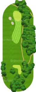No.18のコースレイアウト