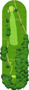 No.9のコースレイアウト