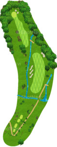 No.1のコースレイアウト