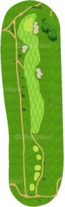No.1のコースレイアウト