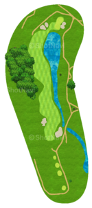 No.15のコースレイアウト
