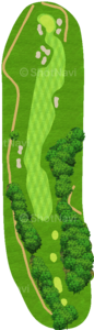 No.18のコースレイアウト
