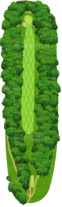 No.9のコースレイアウト