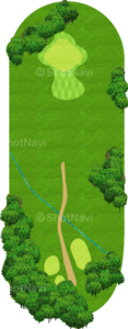 No.9のコースレイアウト