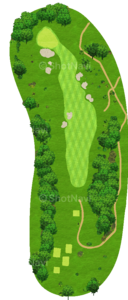 No.14のコースレイアウト