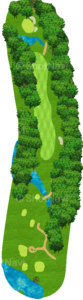 No.14のコースレイアウト