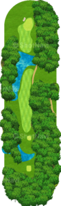 No.15のコースレイアウト