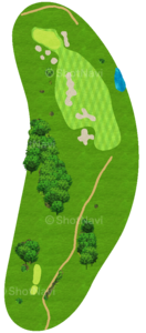 No.14のコースレイアウト