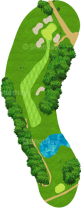No.18のコースレイアウト