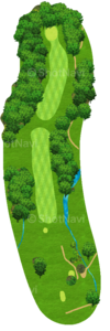 No.10のコースレイアウト