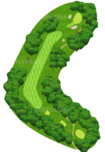 No.14のコースレイアウト