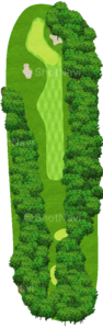 No.15のコースレイアウト