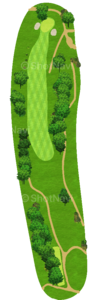 No.15のコースレイアウト