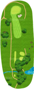 No.15のコースレイアウト