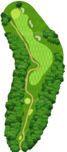 No.9のコースレイアウト