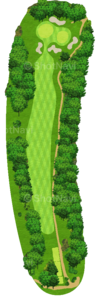 No.1のコースレイアウト