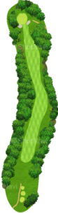 No.1のコースレイアウト
