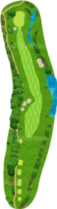 No.11のコースレイアウト