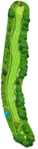 No.9のコースレイアウト