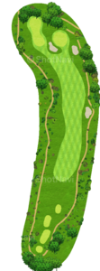 No.6のコースレイアウト