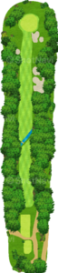 No.1のコースレイアウト