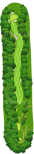 No.9のコースレイアウト