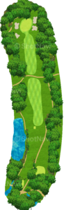 No.14のコースレイアウト