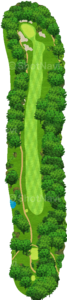 No.15のコースレイアウト