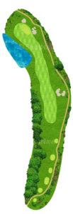 No.14のコースレイアウト