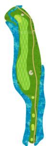 No.18のコースレイアウト